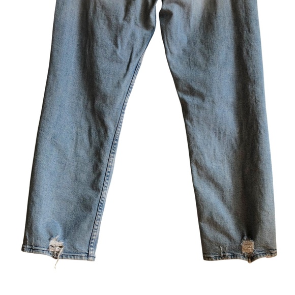 Mother Superior Tomcat Light Blue Distressed Jeans Size 29 - Picture 9 of 16